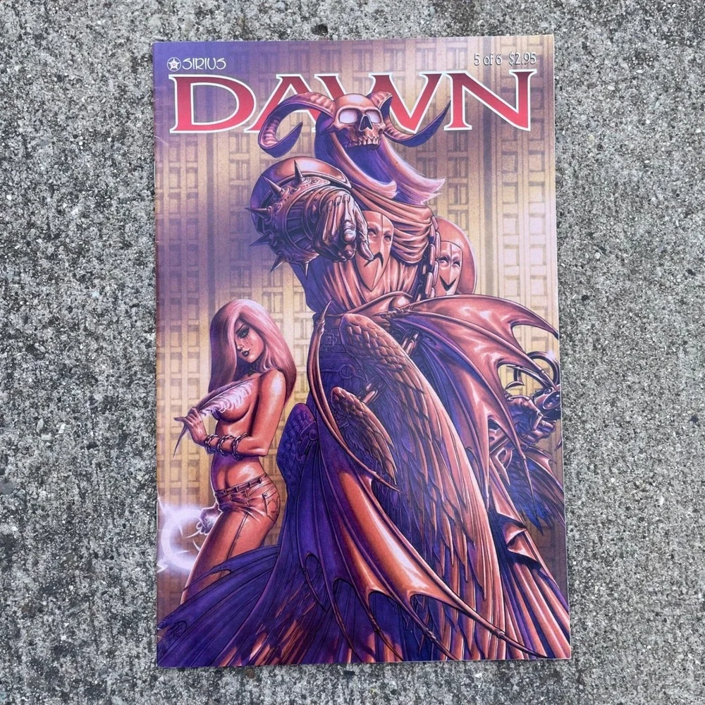 Sirius Comics Dawn The‎ Return of the Goddess #5 Modern Age 1999 Comic Book